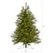 4ft. Pre-Lit Cambridge Spruce Flat Back Artificial Christmas Tree with Warm White Multifunction LED Lights
